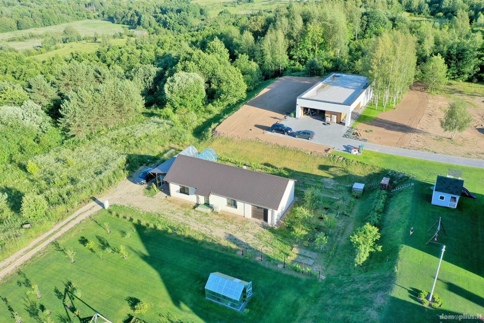 Parduodamas gyvenamasis namas Trakų rajono sav., Dėdeliškėse