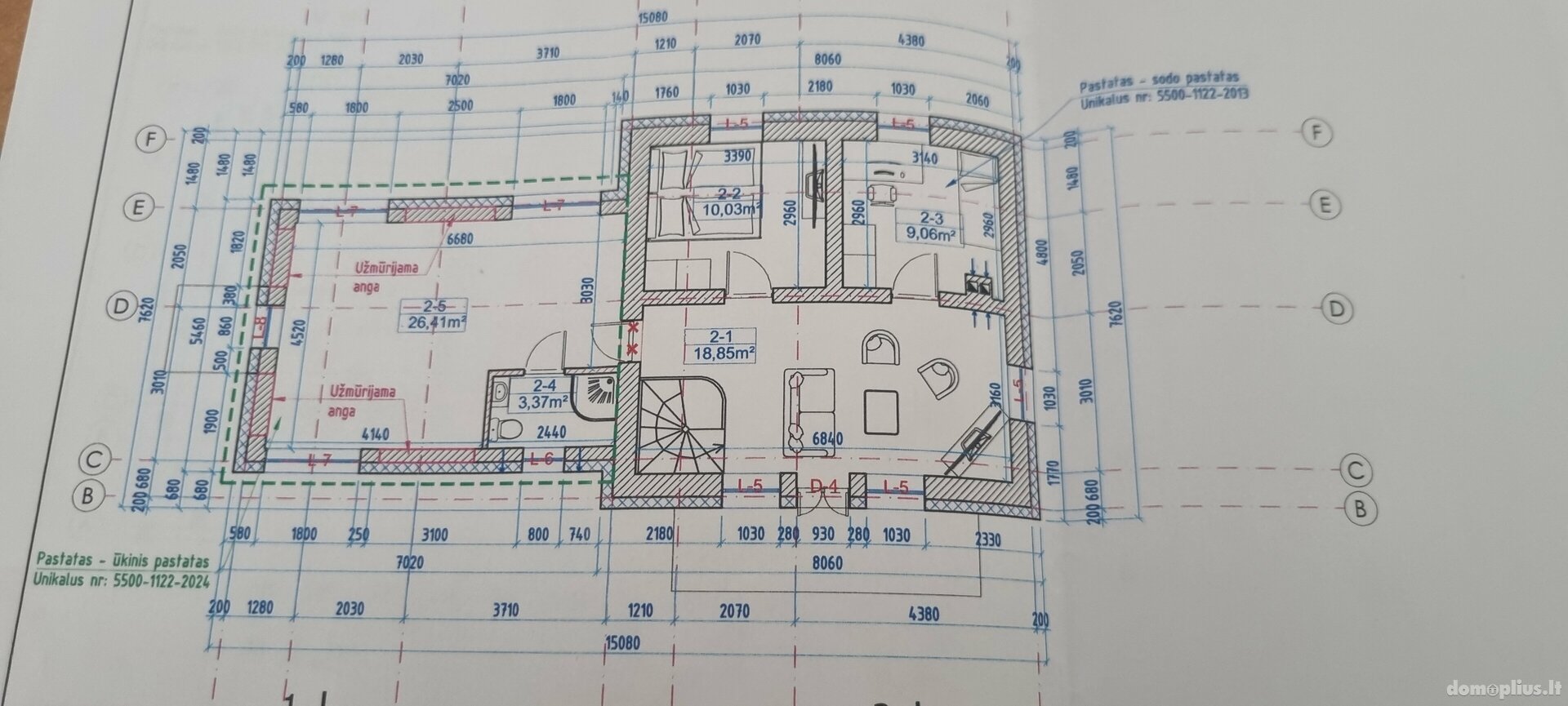 Parduodamas gyvenamasis namas Klaipėdos rajono sav., Kiškėnuose, Vyšnių g.