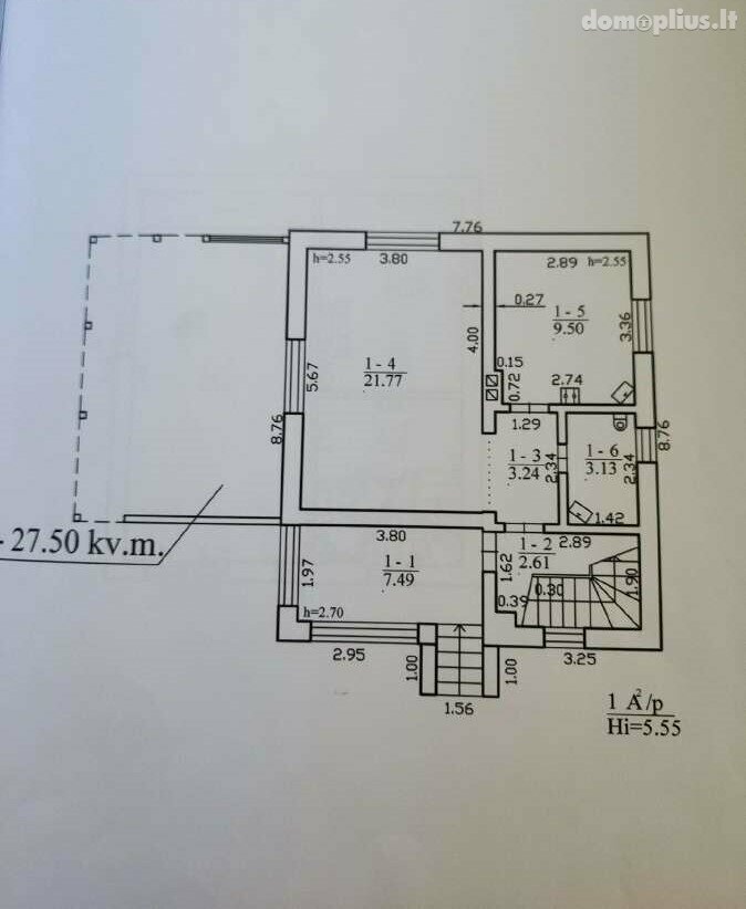 Parduodamas gyvenamasis namas Klaipėdos rajono sav., Kiškėnuose