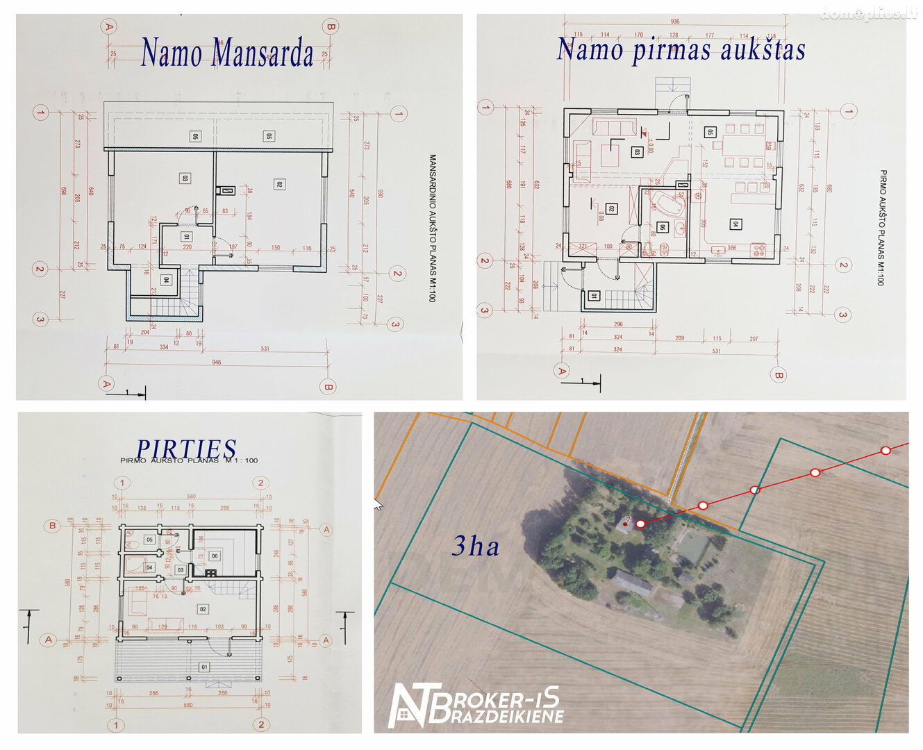 Parduodamas gyvenamasis namas Radviliškio rajono sav., Vantainiuose