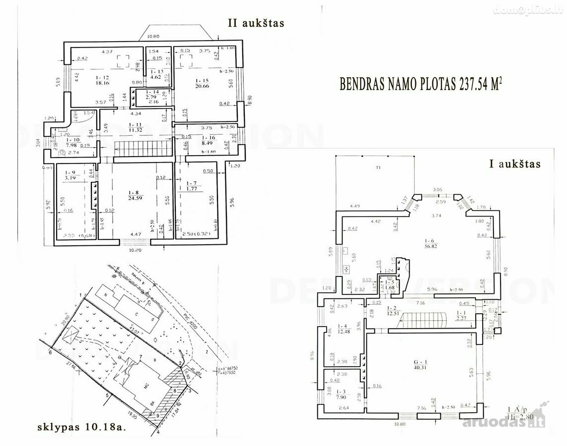 Parduodamas gyvenamasis namas Šiauliuose, Centre, Rėkyvos g.
