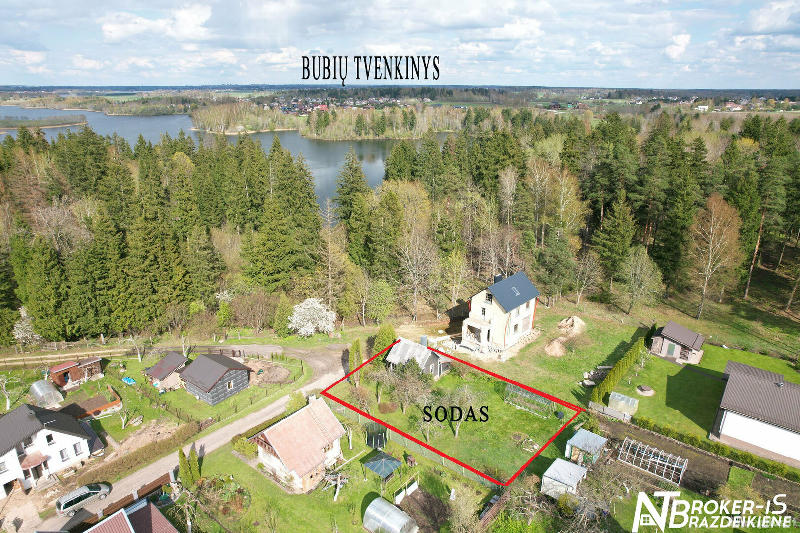 Parduodamas sodo namas Šiaulių rajono sav., Gervėnuose, Vyturių g.