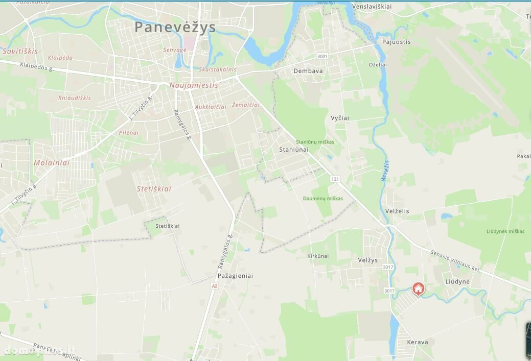 Parduodamas sodo namas Panevėžio rajono sav., Keravoje, Ąžuolų g.