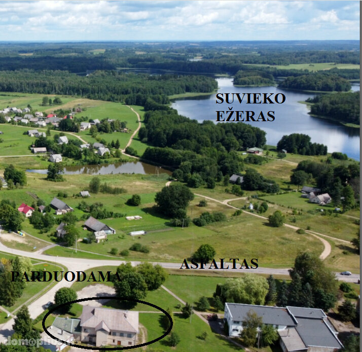 Parduodama sodyba Zarasų rajono sav., Suvieke, Parko g.