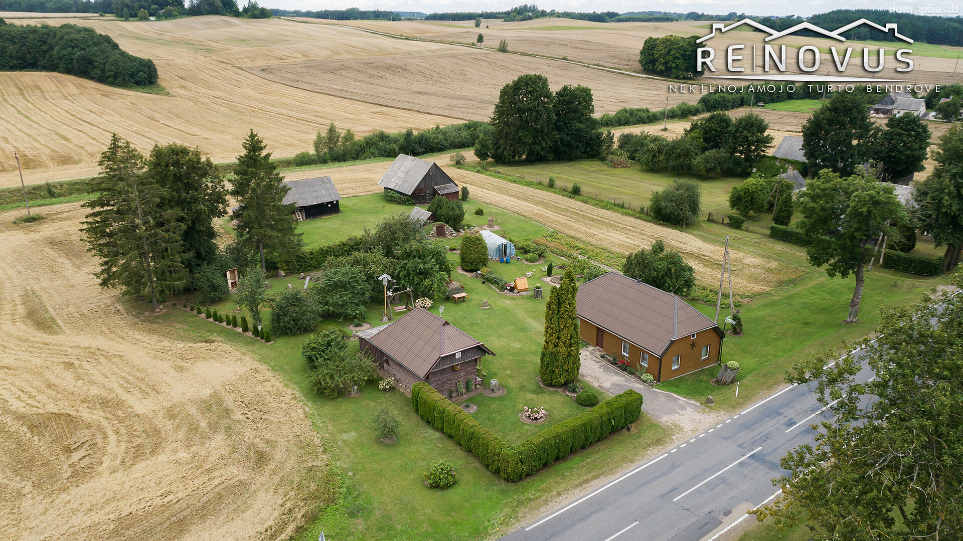 Parduodamas gyvenamasis namas Kelmės rajono sav., Želviuose, Kražių g.
