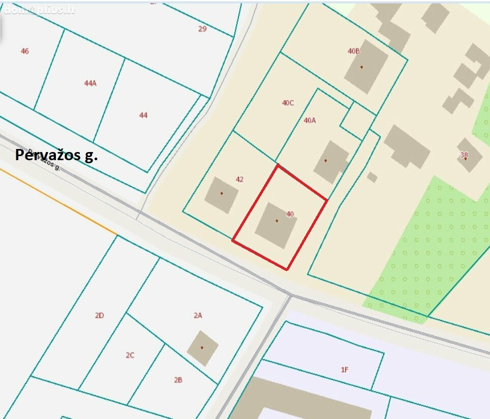 Parduodamas gyvenamasis namas Šiaulių rajono sav., Voveriškiuose, Pervažos g.