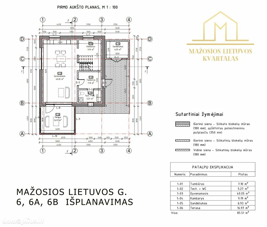 Parduodamas gyvenamasis namas Šiauliuose, Lieporiuose, Mažosios Lietuvos g.