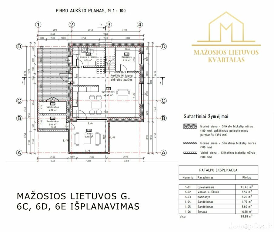 Parduodamas gyvenamasis namas Šiauliuose, Lieporiuose, Mažosios Lietuvos g.