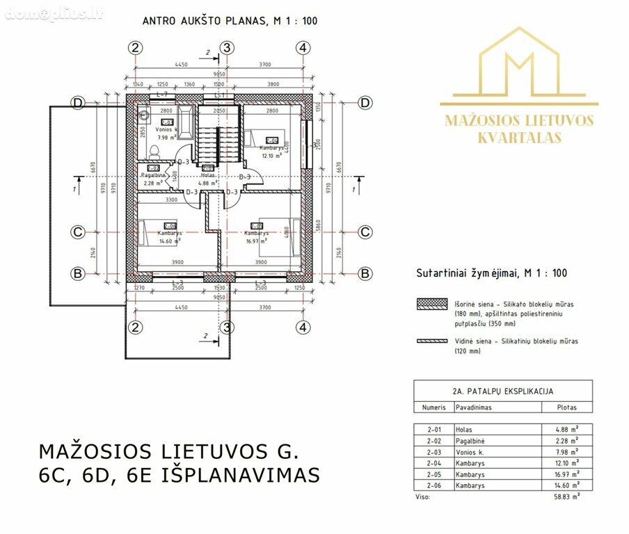 Parduodamas gyvenamasis namas Šiauliuose, Lieporiuose, Mažosios Lietuvos g.