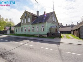 Parduodama gyvenamojo namo dalis Panevėžyje, Centre, J. Tilvyčio g.