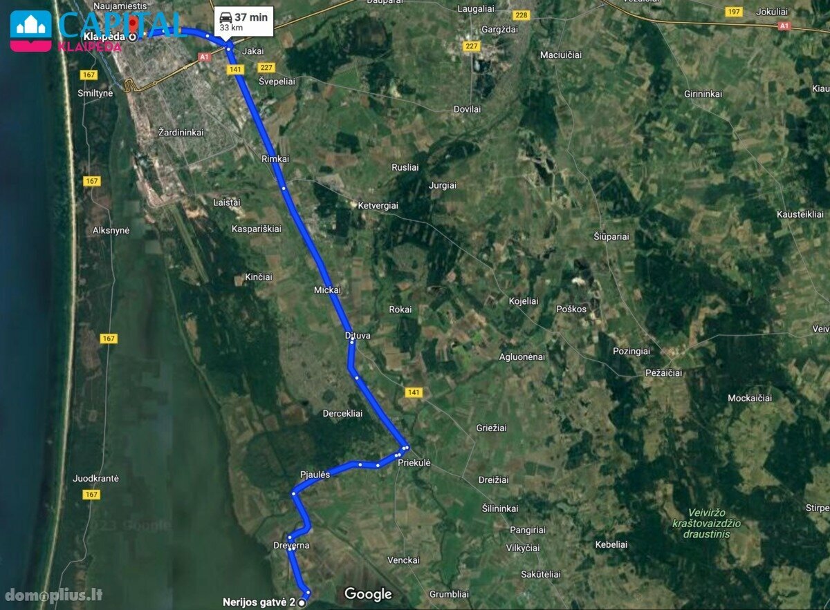 Parduodamas gyvenamasis namas Klaipėdos rajono sav., Svencelėje