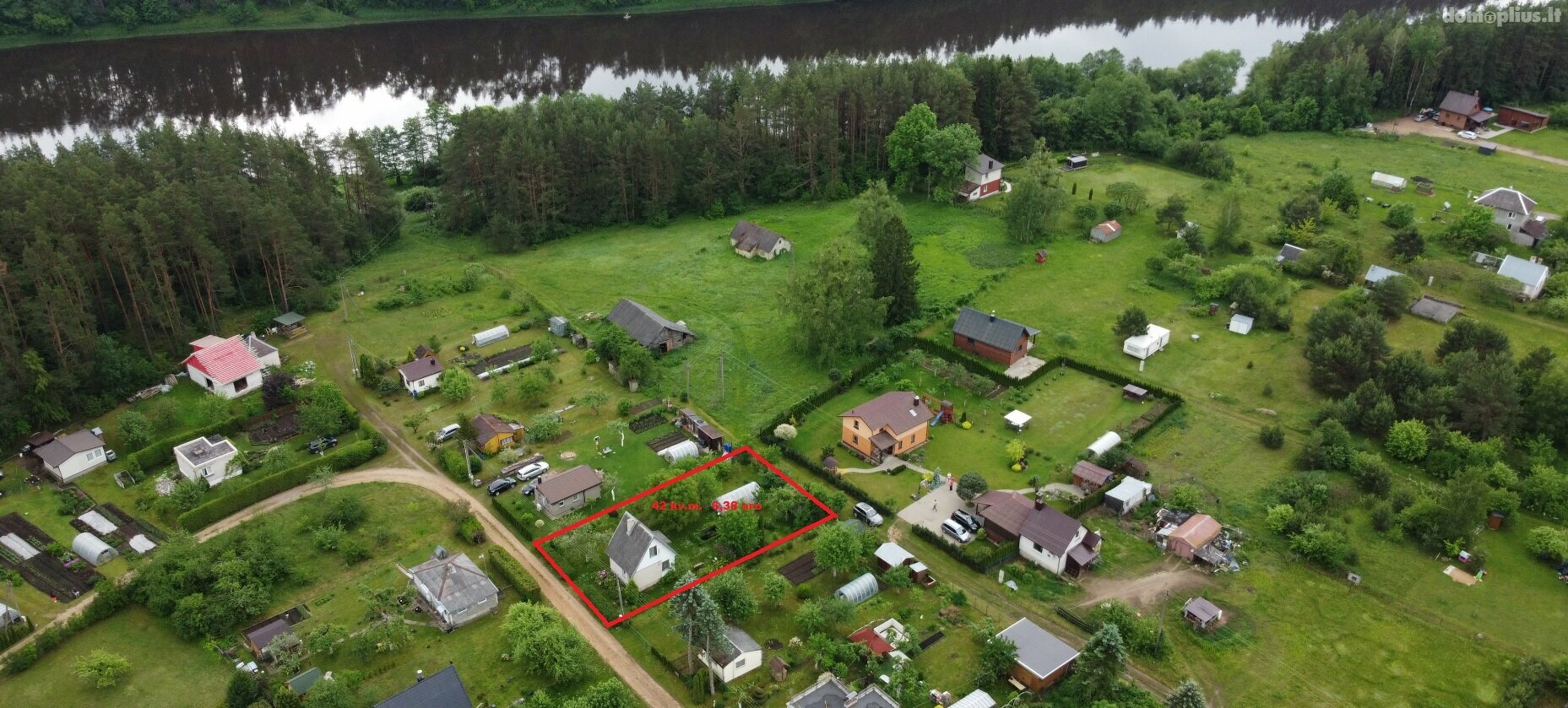 Parduodamas sodo namas Alytaus rajono sav., Balkasodyje, Lauko g.