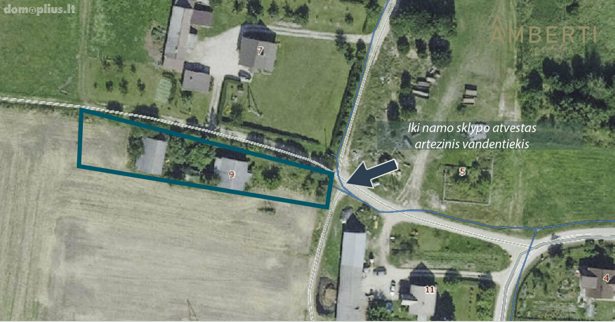 Parduodama sodyba Kelmės rajono sav., Johampolyje, Sodų g.