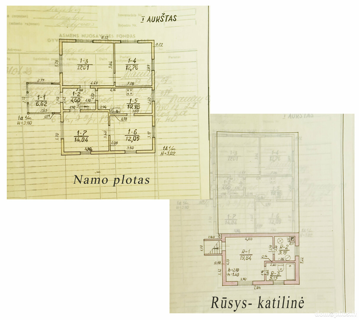 Parduodamas gyvenamasis namas Šiaulių rajono sav., Rėkyvoje, Bačiūnų g.