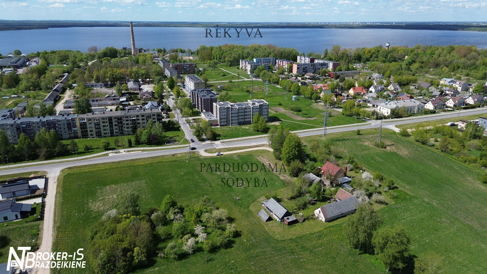 Parduodamas gyvenamasis namas Šiaulių rajono sav., Rėkyvoje, Bačiūnų g.
