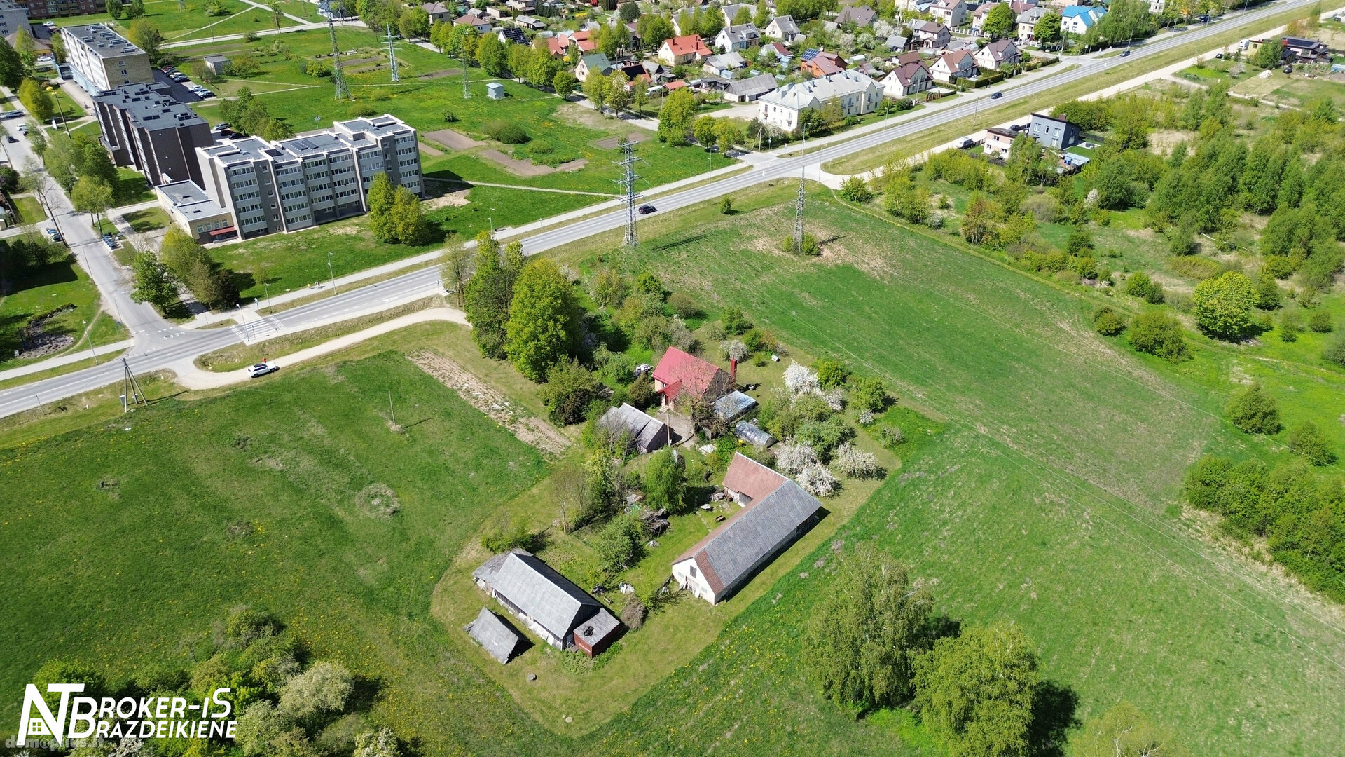 Parduodamas gyvenamasis namas Šiaulių rajono sav., Rėkyvoje, Bačiūnų g.