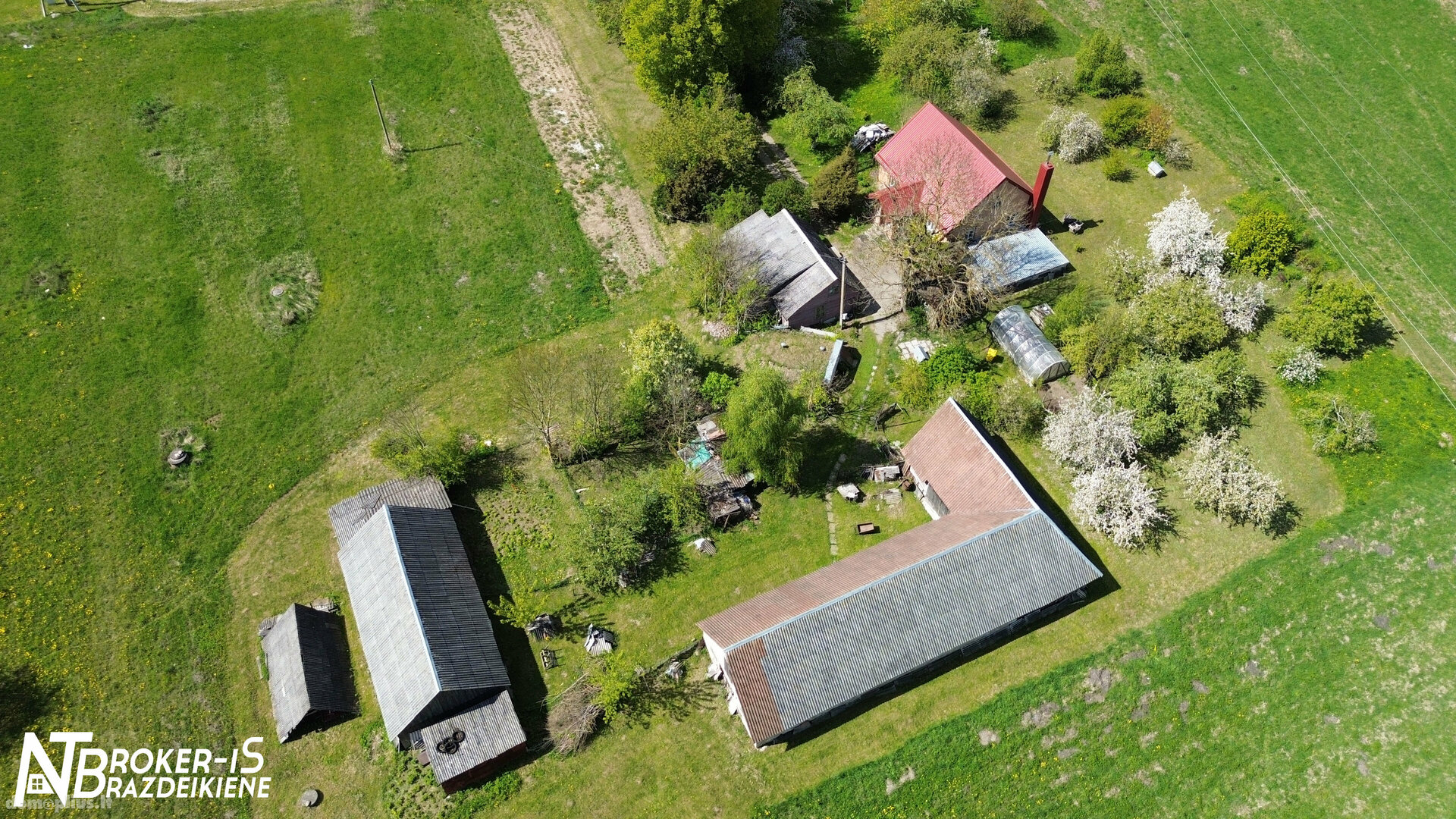 Parduodamas gyvenamasis namas Šiaulių rajono sav., Rėkyvoje, Bačiūnų g.