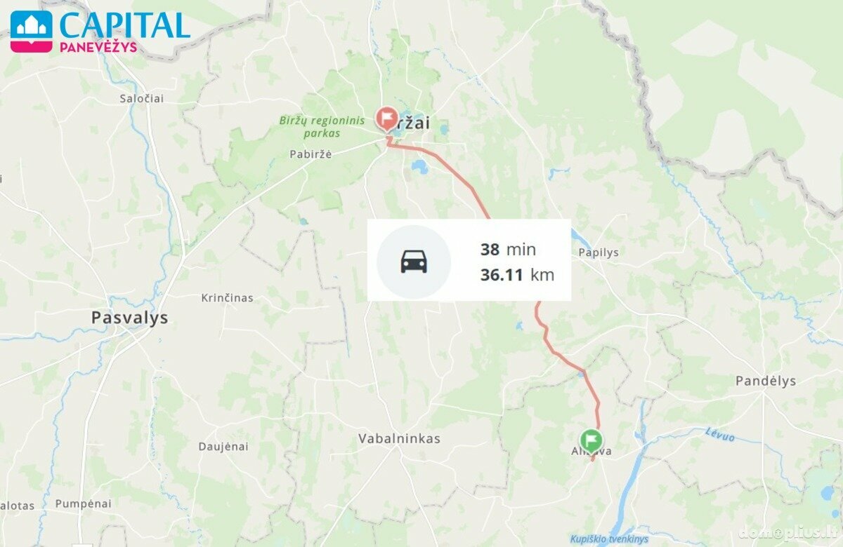 Parduodamas gyvenamasis namas Kupiškio rajono sav., Alizavoje, Biržų g.