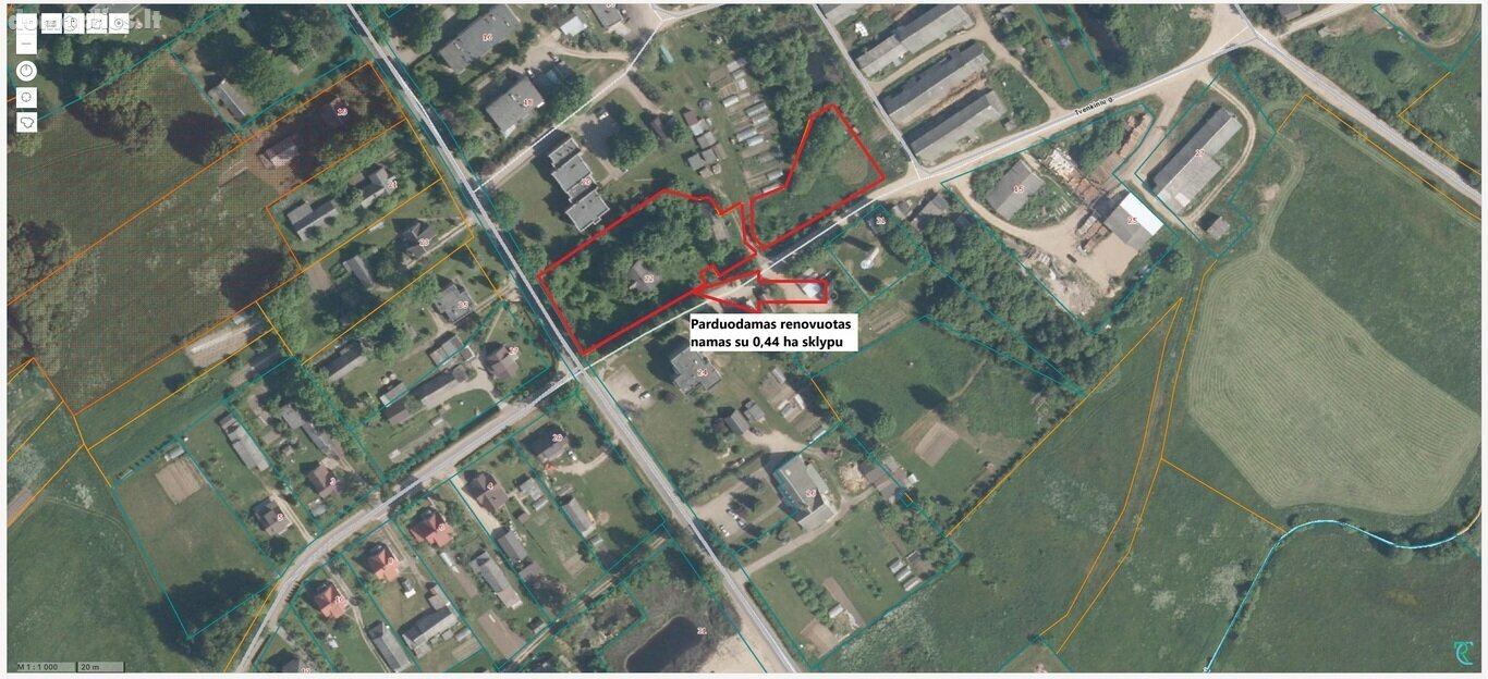 Parduodamas gyvenamasis namas Utenos rajono sav., Antalgėje, Tuopų g.