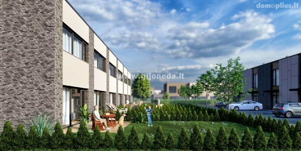 Продаётся сблокированный дом Klaipėdoje, Paupiuose, Karališkių g.