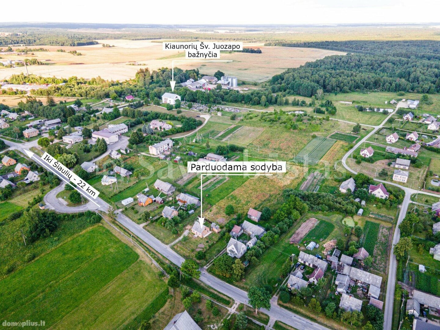 House for sale Kelmės rajono sav., Kiaunoriuose, Draugystės g.