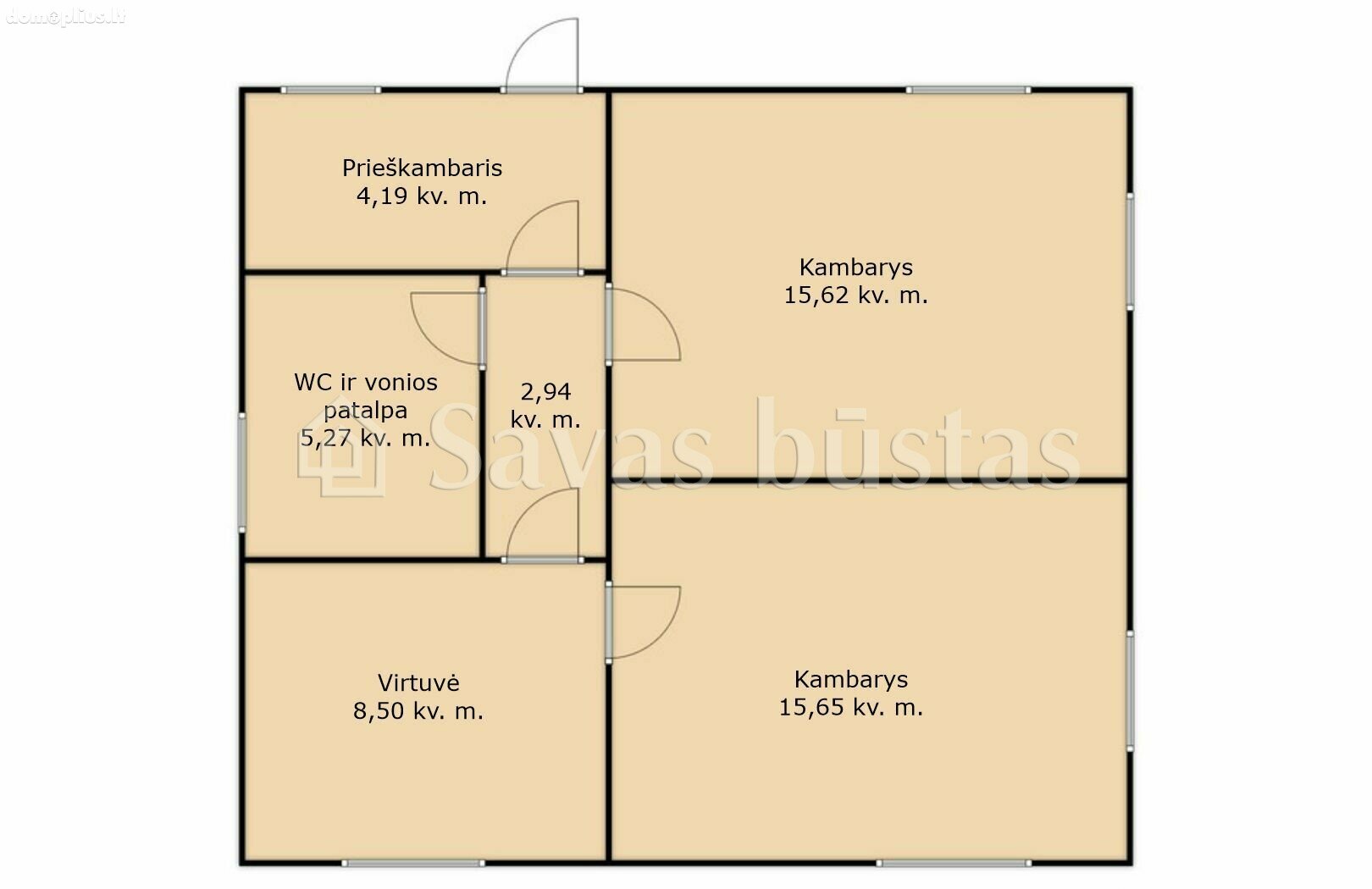 Homestead for sale Kelmės rajono sav., Kiaunoriuose, Draugystės g.