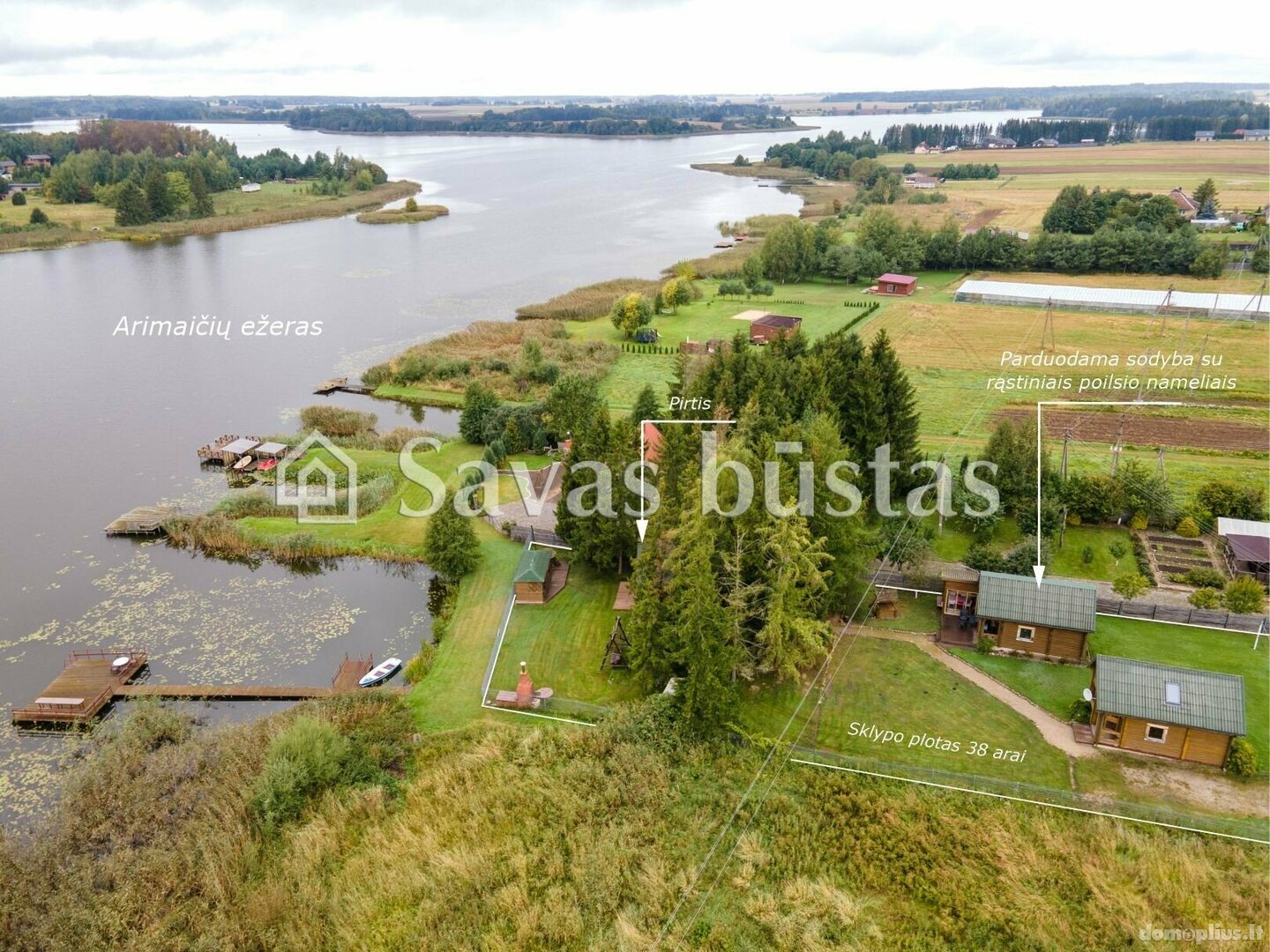 Parduodama sodyba Radviliškio rajono sav., Kurkliuose, Paežerių g.