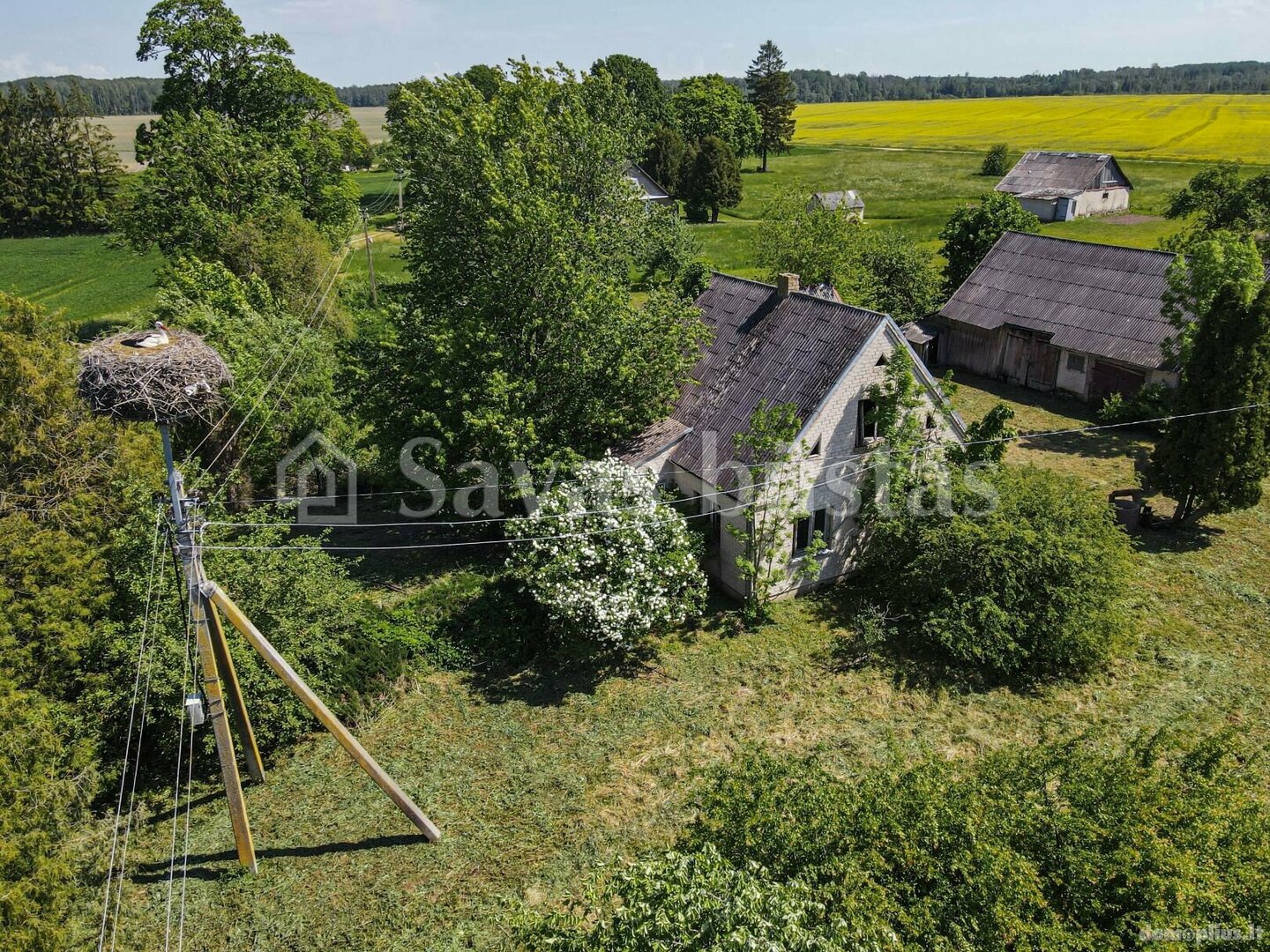 Homestead for sale Kupiškio rajono sav., Tviruose