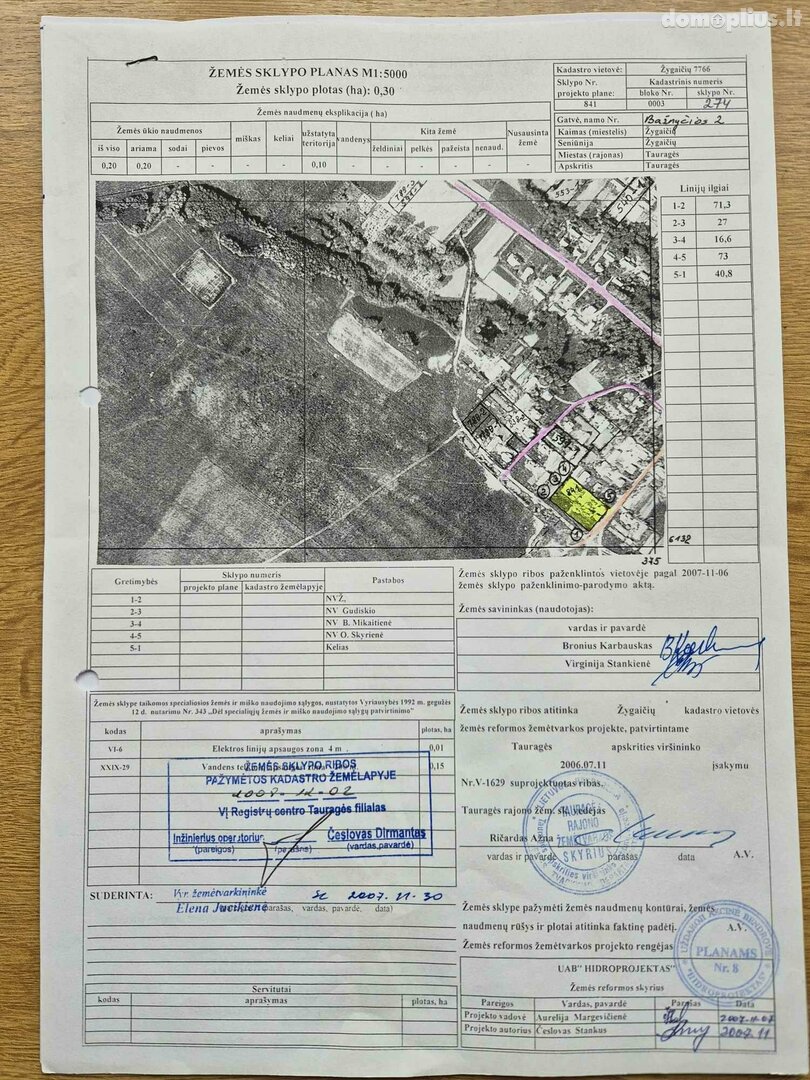 Parduodamas gyvenamasis namas Tauragės rajono sav., Žygaičiuose, Bažnyčios g.