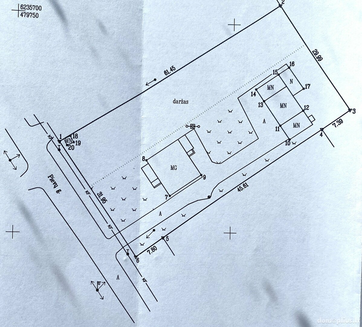Parduodamas gyvenamasis namas Joniškio rajono sav., Bariūnuose, Pievų g.