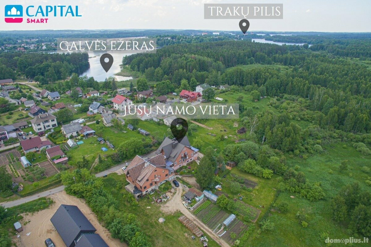 Parduodamas gyvenamasis namas Trakų rajono sav., Trakuose, S. Mikulionio g.
