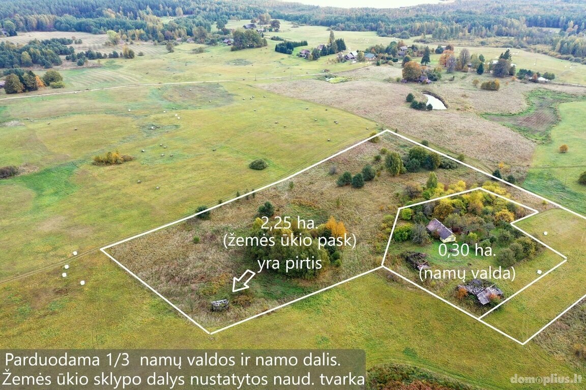 Parduodama sodyba Molėtų rajono sav., Kačerguose