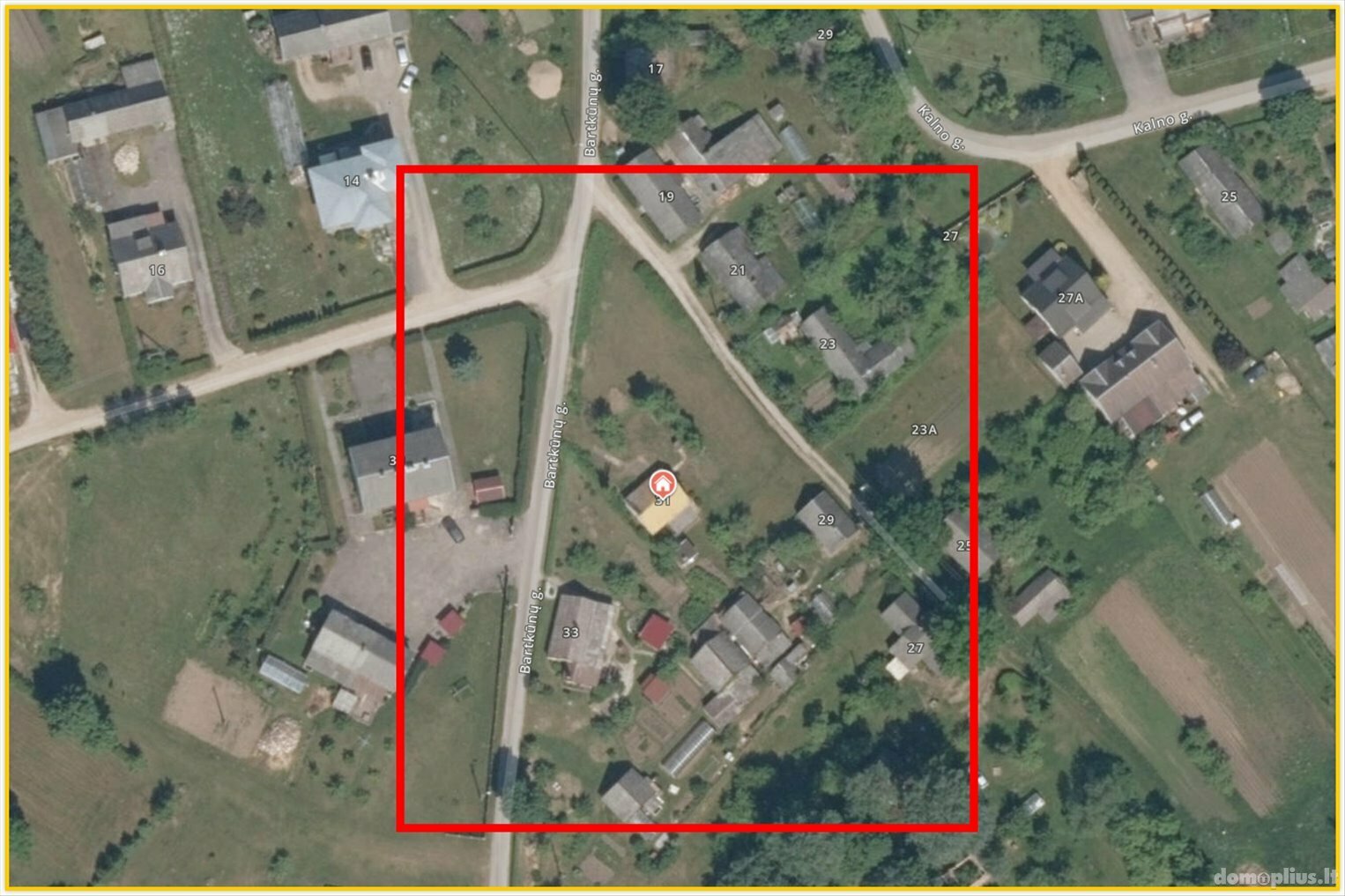 Parduodamas gyvenamasis namas Biržų rajono sav., Vabalninke, Bartkūnų g.