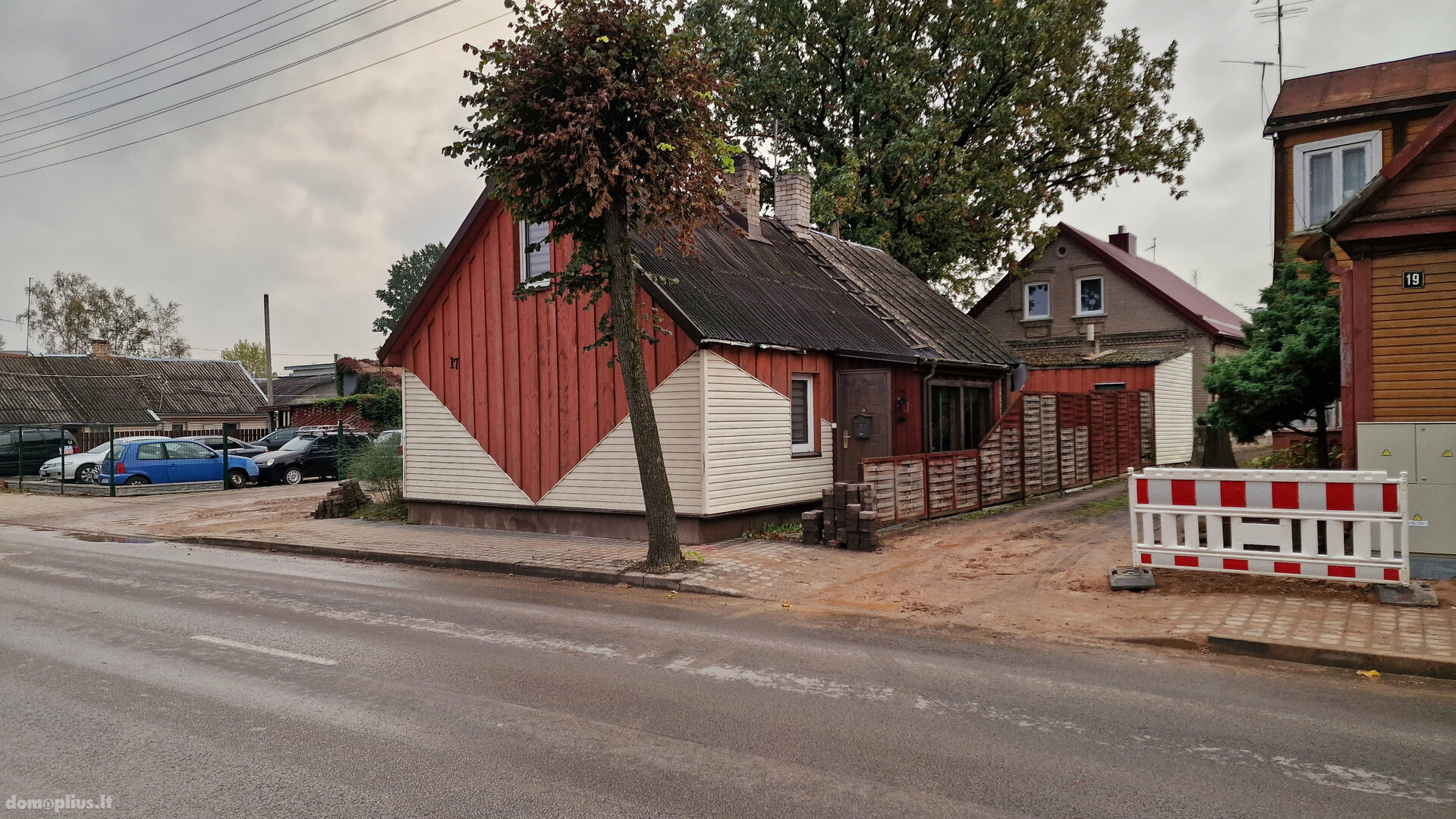 Parduodama gyvenamojo namo dalis Panevėžyje, Centre, Pušaloto g.