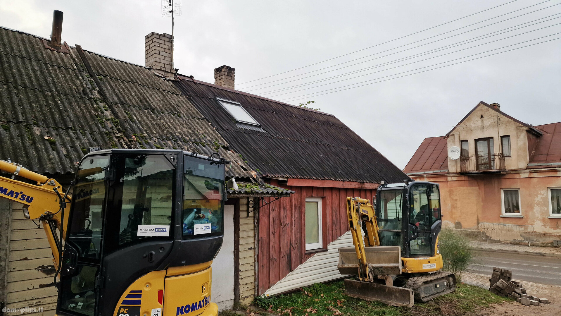 Parduodama gyvenamojo namo dalis Panevėžyje, Centre, Pušaloto g.