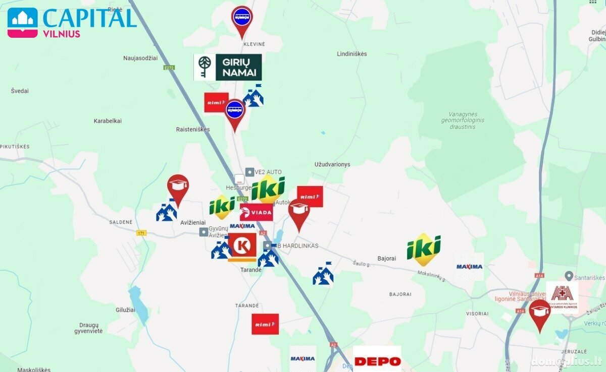 Parduodamas sublokuotas namas Vilniaus rajono sav., Klevinėje