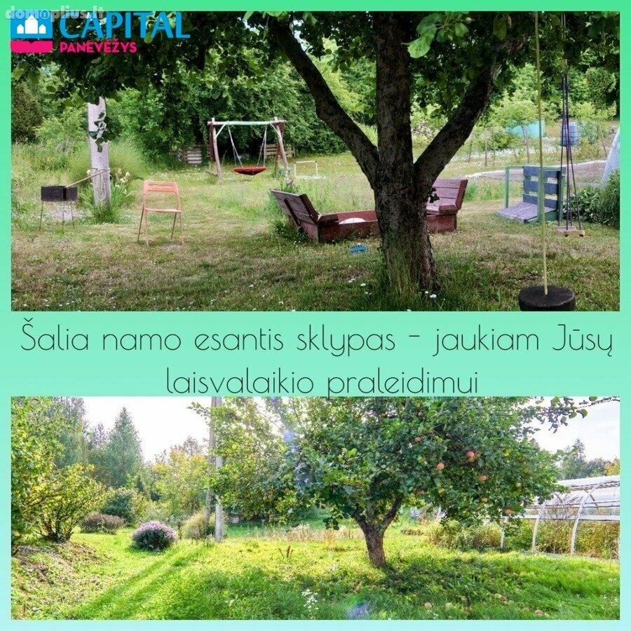 Parduodama gyvenamojo namo dalis Anykščių rajono sav., Anykščiuose, Jono Basanavičiaus g.