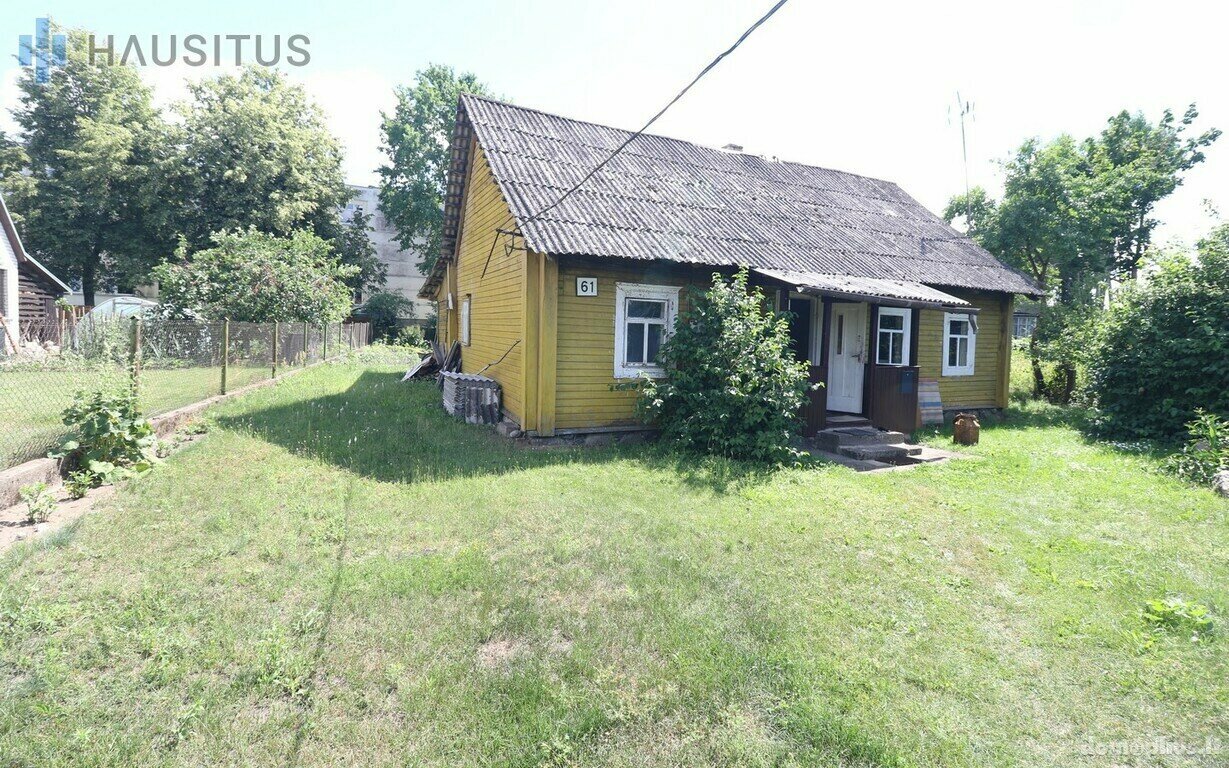 Parduodamas gyvenamasis namas Anykščių rajono sav., Anykščiuose, Vilniaus g.