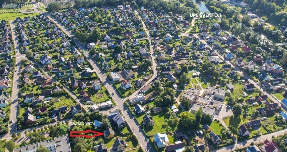 Parduodamas gyvenamasis namas Anykščių rajono sav., Anykščiuose, Vilniaus g.