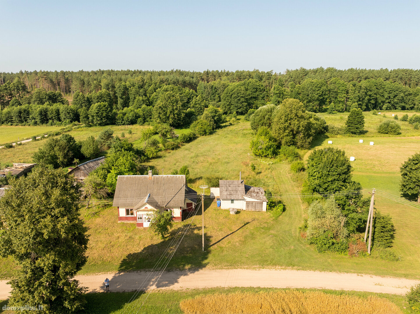 Parduodamas gyvenamasis namas Varėnos rajono sav., Kalviuose, Alyvų g.