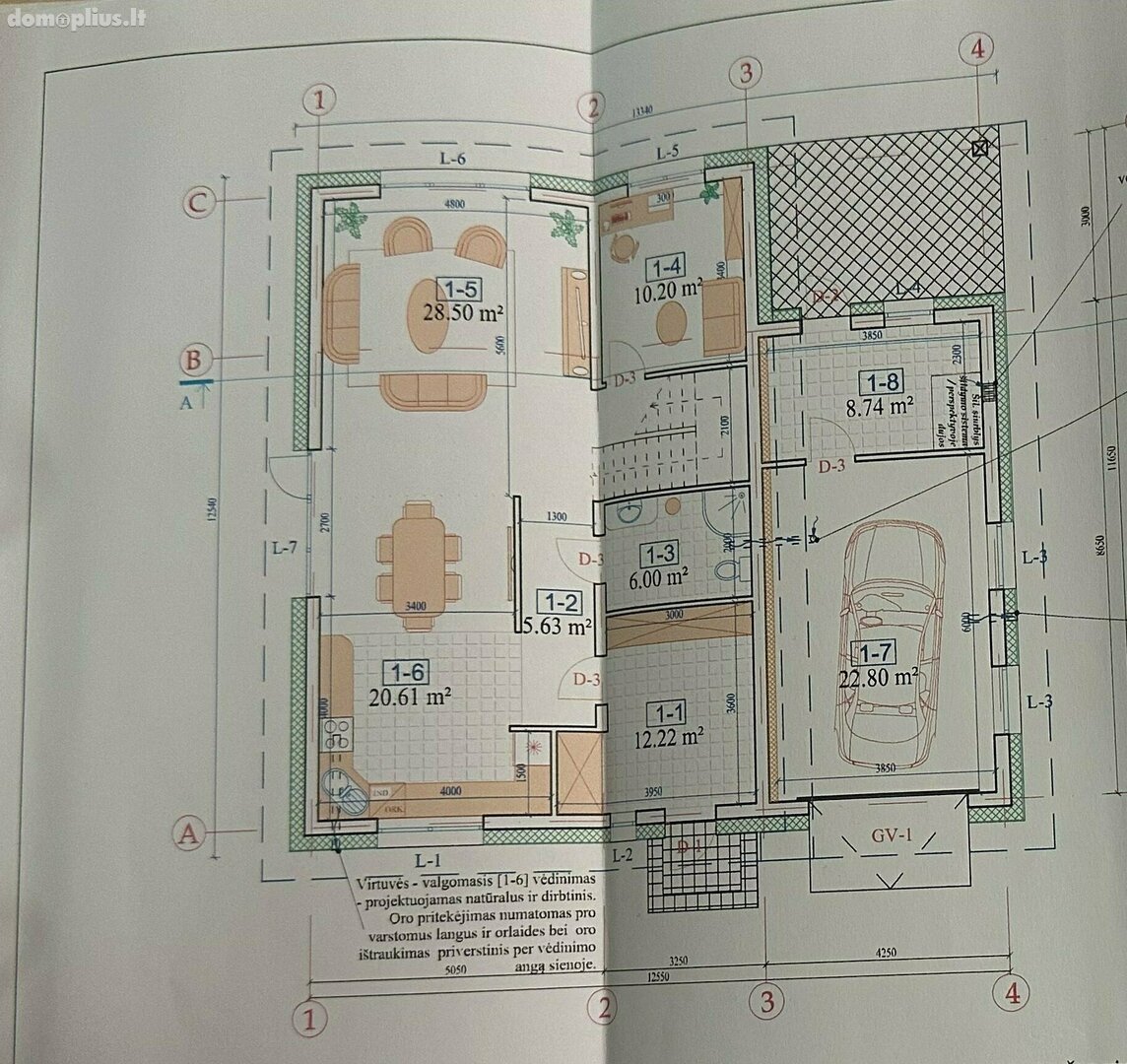 Parduodamas gyvenamasis namas Klaipėdos rajono sav., Mazūriškiuose, Liekių g.