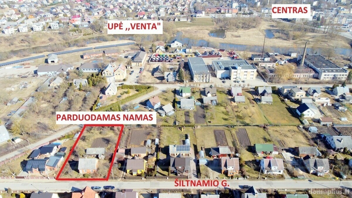 Parduodamas gyvenamasis namas Šiaulių rajono sav., Kuršėnuose, Šiltnamio g.