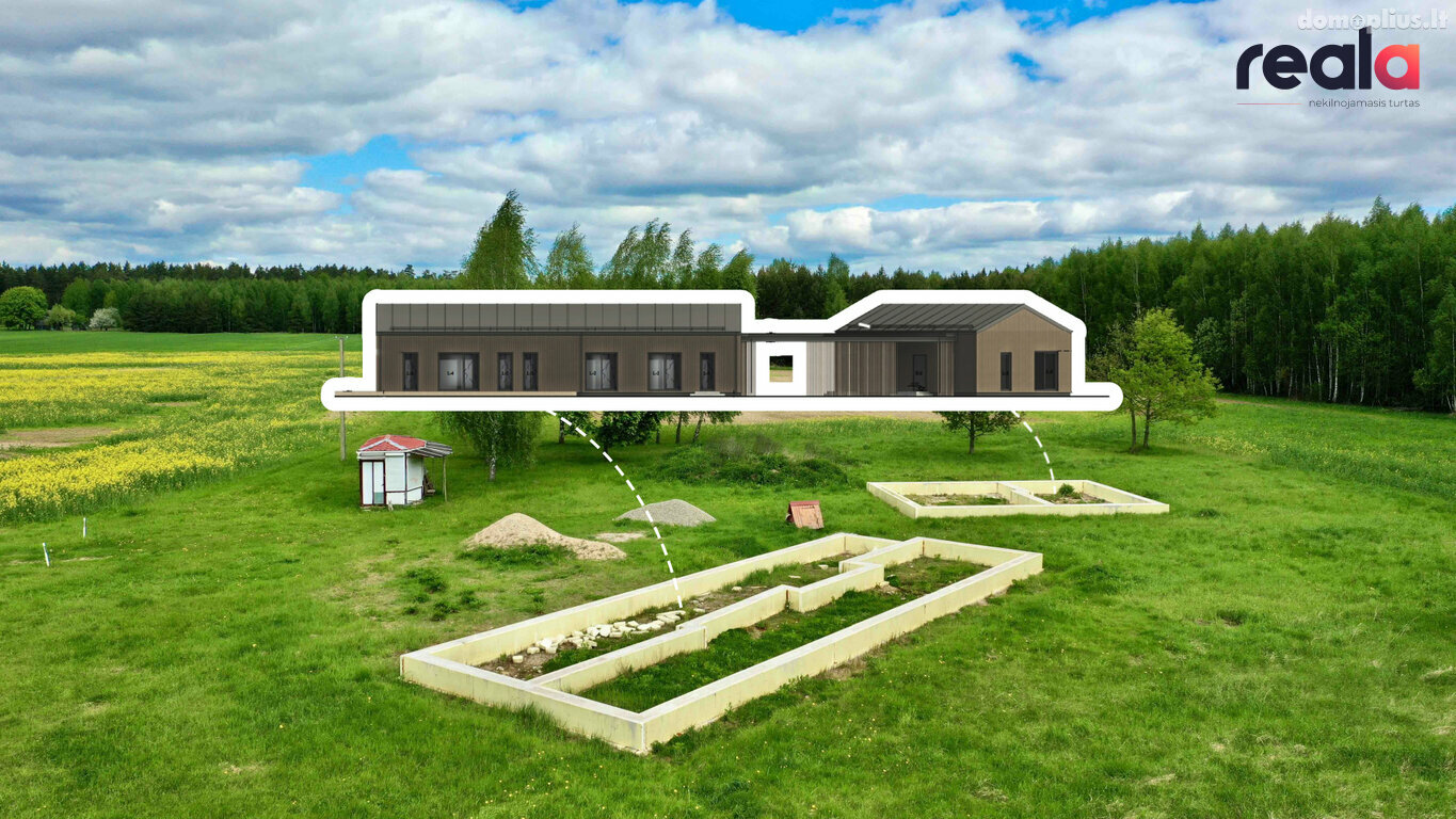 Parduodamas gyvenamasis namas Kaišiadorių rajono sav., Kaugonyse