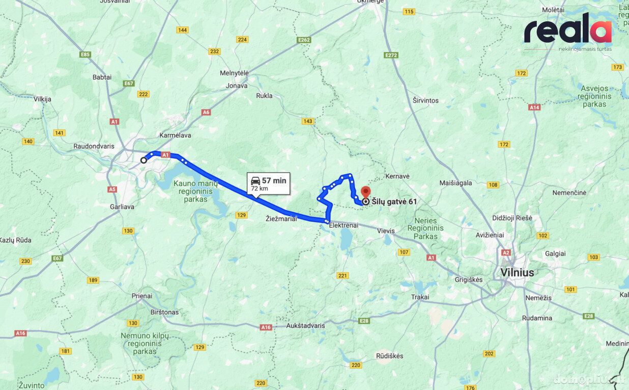 Parduodamas gyvenamasis namas Kaišiadorių rajono sav., Kaugonyse