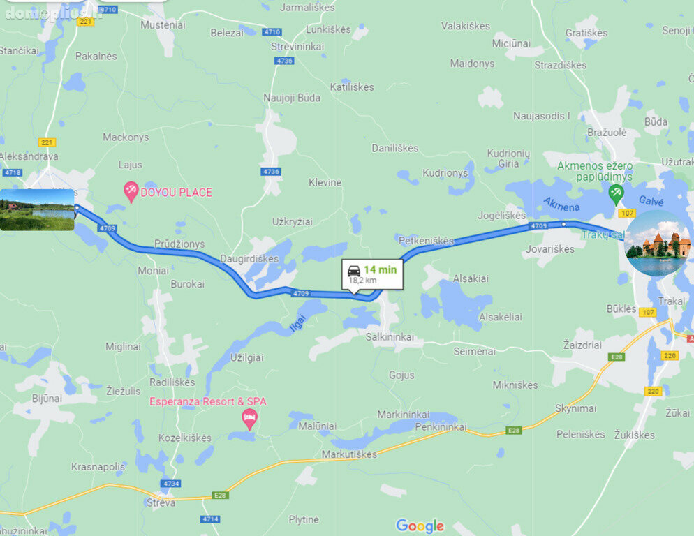 Parduodamas gyvenamasis namas Trakų rajono sav., Semeliškėse