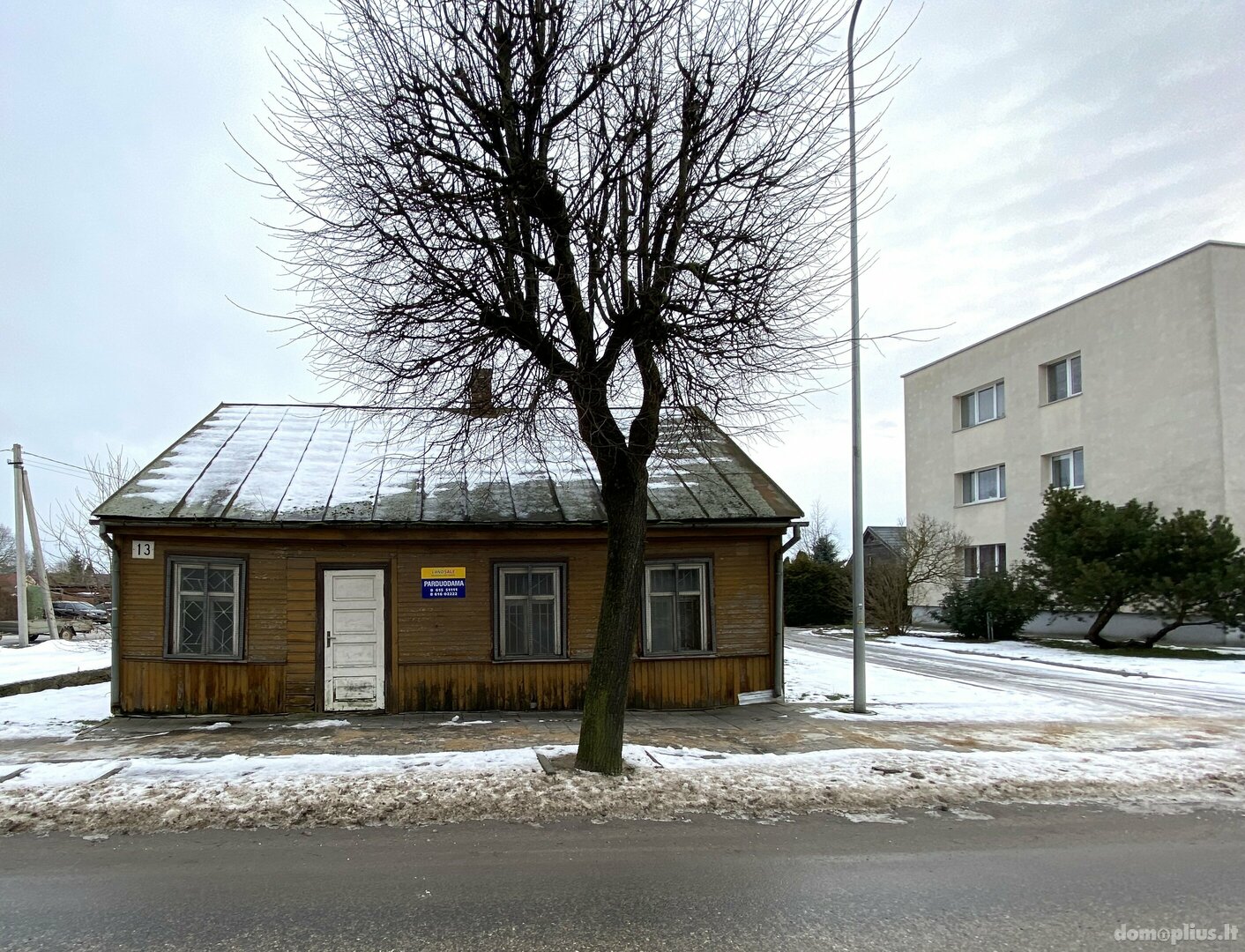 Parduodamas gyvenamasis namas Joniškio rajono sav., Joniškyje, Vilniaus g.