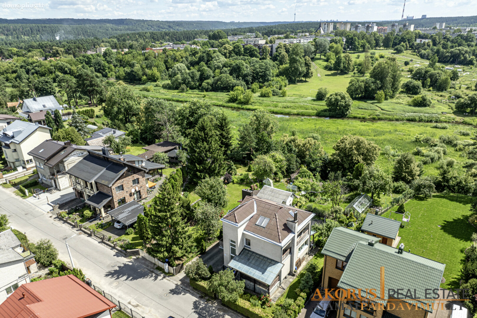 Parduodamas gyvenamasis namas Vilnius, Grigiškėse, Kranto g.