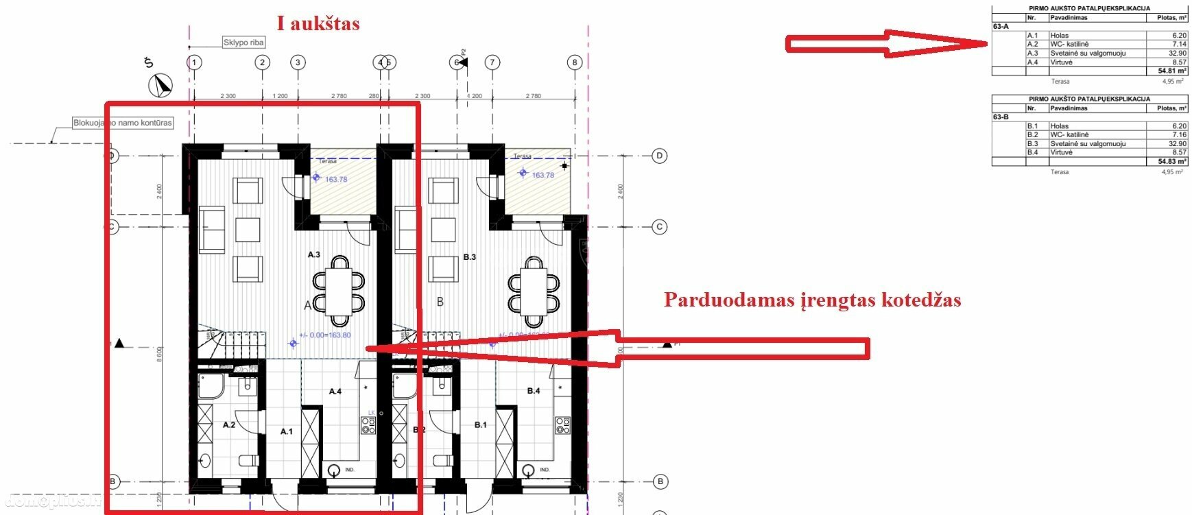 Parduodamas gyvenamasis namas Vilniuje, Pilaitėje