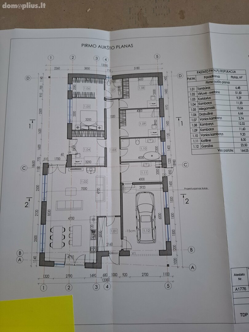 Parduodamas gyvenamasis namas Klaipėdos rajono sav., Gargžduose, Globėjų g.