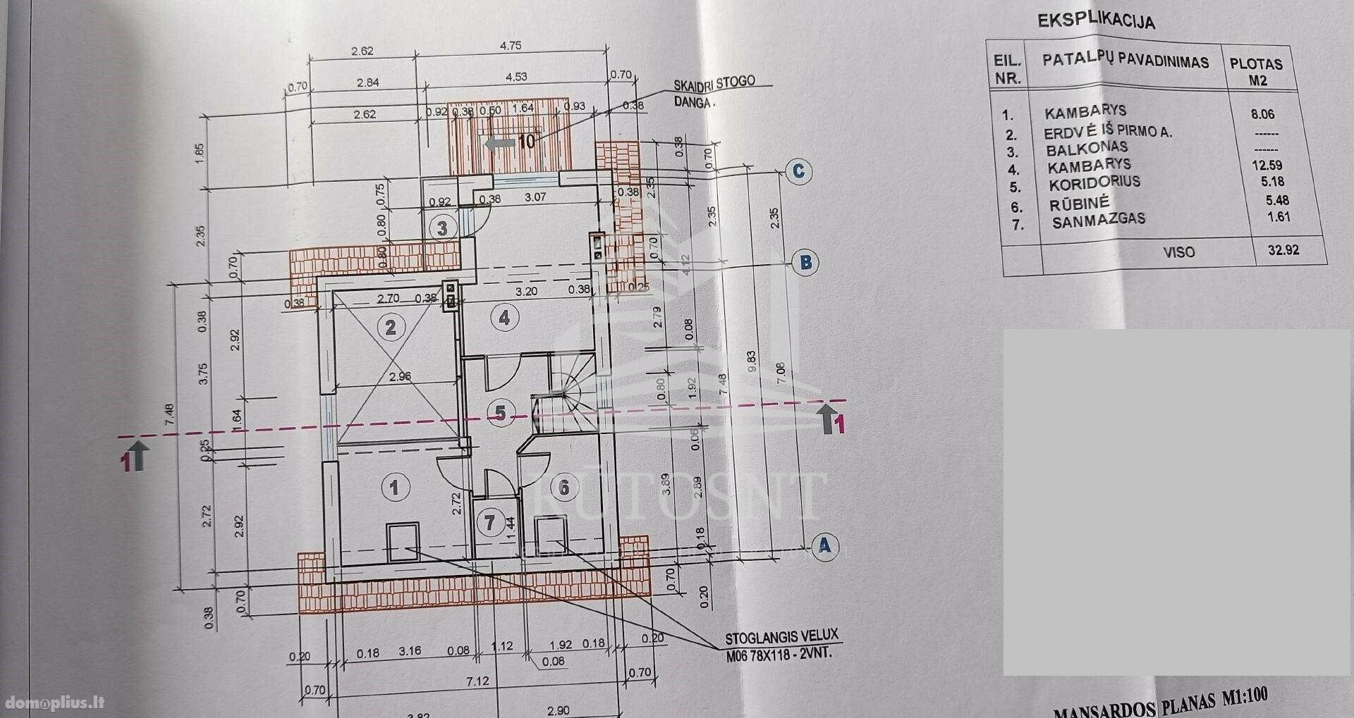 Parduodamas gyvenamasis namas Klaipėdos rajono sav., Žiaukos